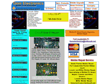 Tablet Screenshot of gemelectronics.ieasysite.com